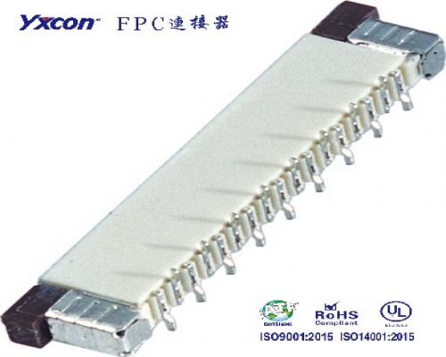 1.0FPC, Vertical SMT,  With lock
