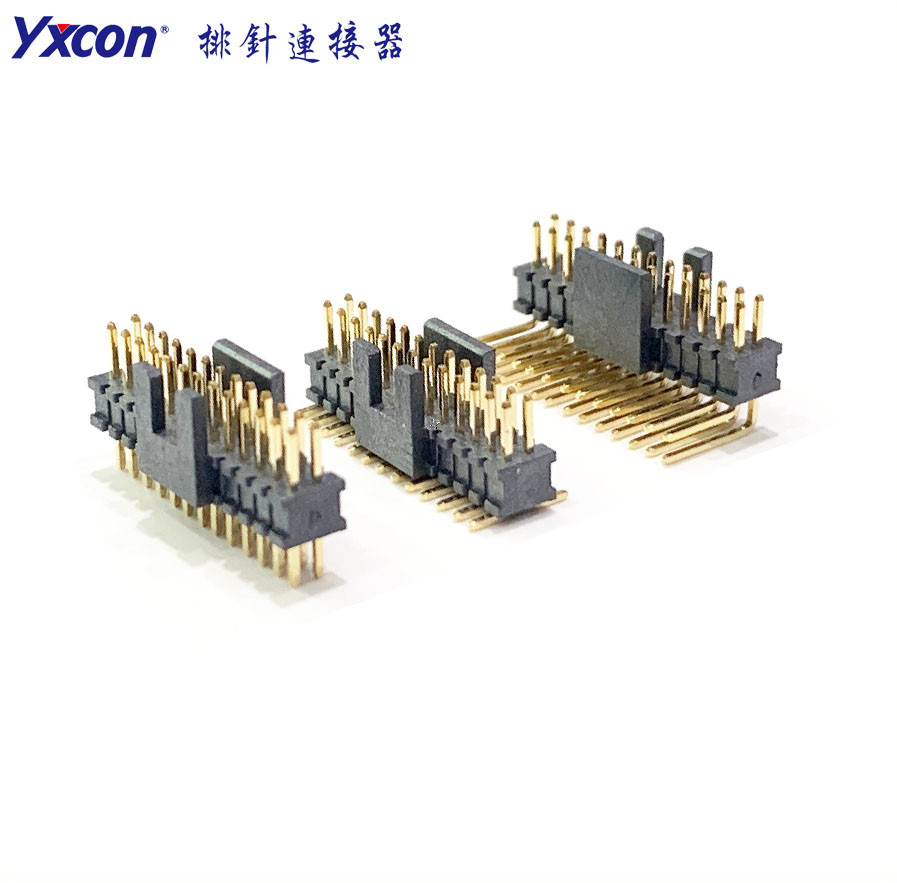 1.27排针式简牛 防反插 PA9T 耐高温/专业化定制/显示屏/医疗连接器