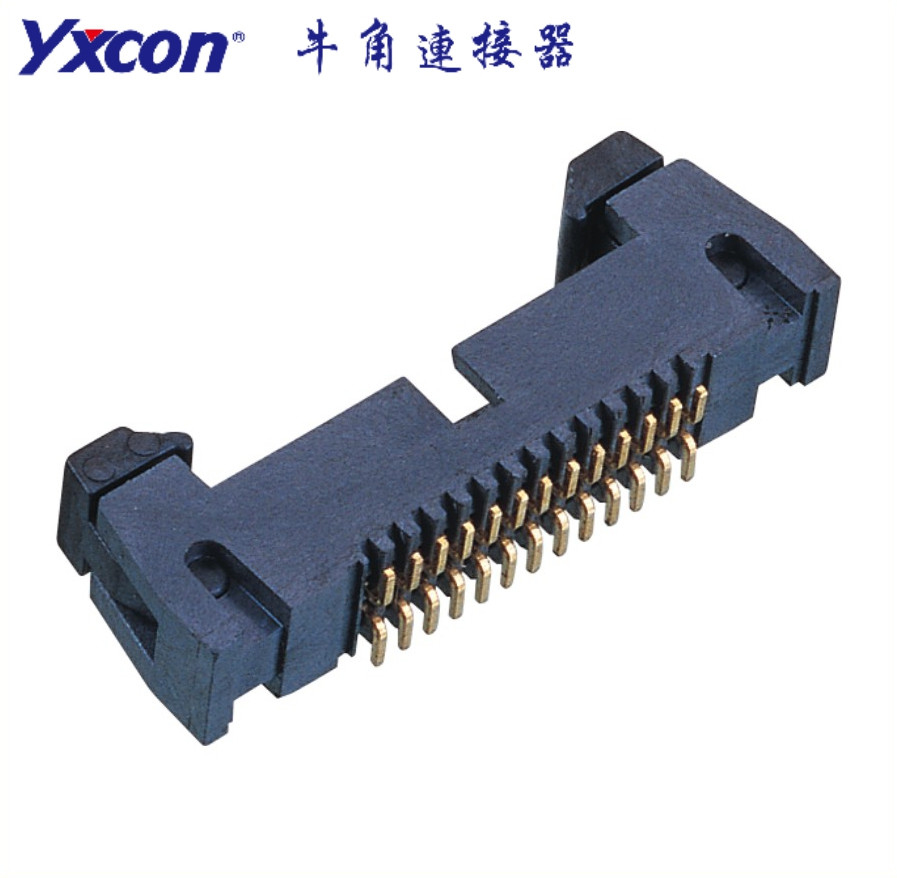 1.27牛角连接器 SMT 短耳 LCP/应用于电脑/电表/电视/家电/显示屏/医疗/新能源汽车等各种板对板连接