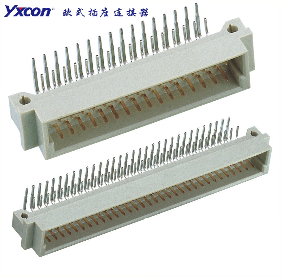 2.54欧式插座  三排  90度系列  公头/可按照客户需求开模定制/高性能连接器/