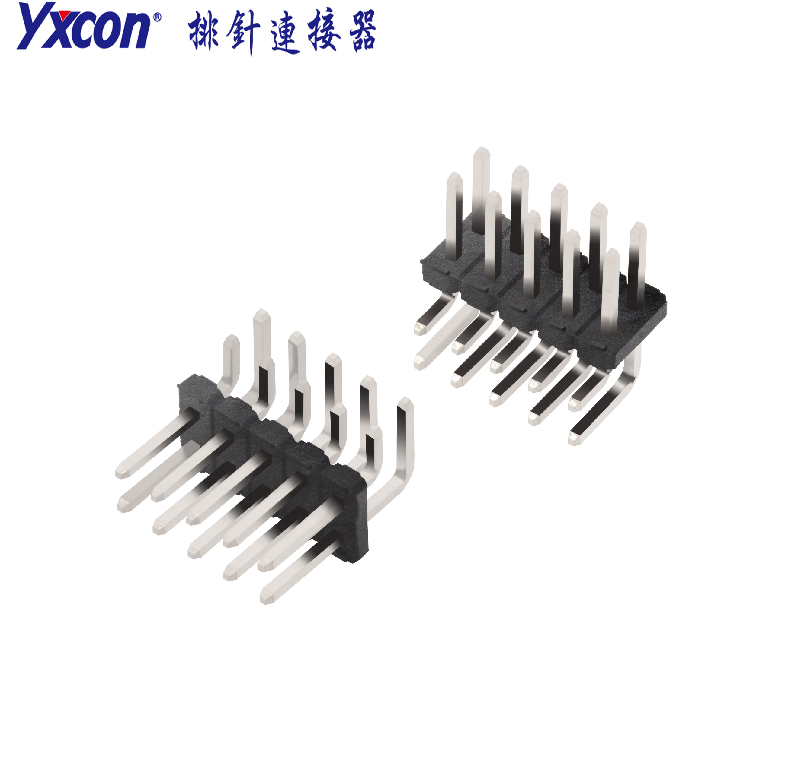 4.2间距排针 180度 高温料