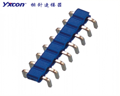 2.54Pin Header， single row， bridge type ，multicolour