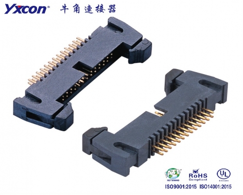 Pitch 1.27mm Ejector Header Connector  Straight  with PA6T