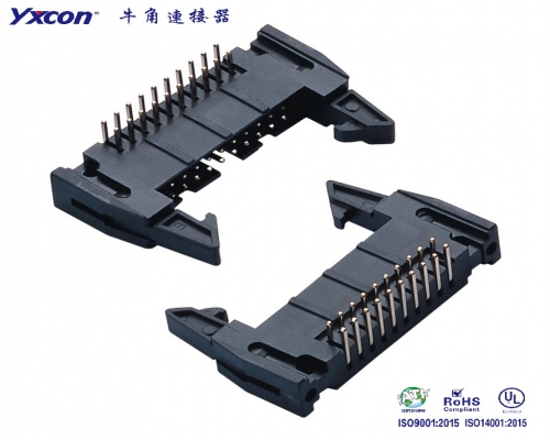 2.54Ejector Header,  90°, PBT