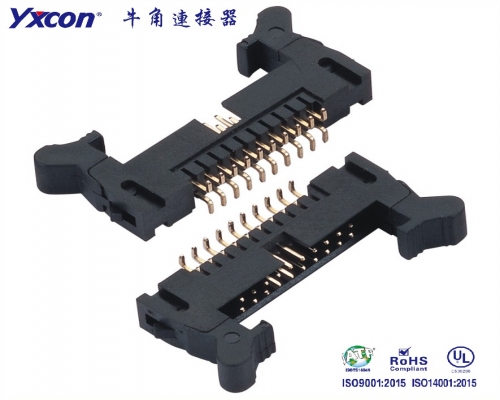 Pitch 2.0mm Ejector Header Connector , SMT PA6T