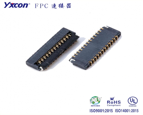 0.3mm spacing FPC, High1.0mm,  flip cover type