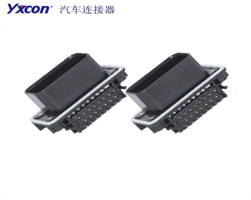 23Pin  car Connector  ， 90°