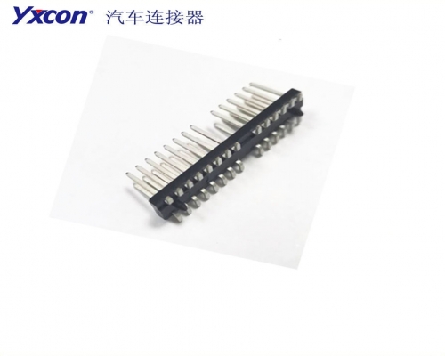Pitch 2.54mm Pin Header Connector ,28P, Flat Pin, SMT  Auto Connector