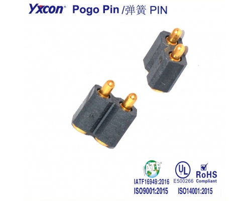 2.54 mm间距  Pogo Pin 连接器/可按照客户需求开模定制/高性能连接器/大电流连接器