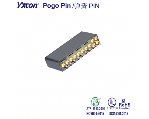 1.27mm间距  Pogo Pin 连接器 弹簧PIN/可按照客户需求开模定制/高性能连接器