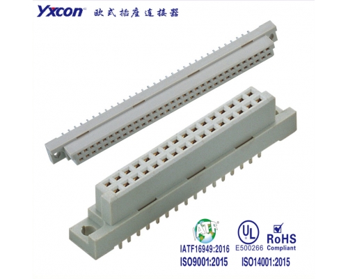 2.54欧式插座  双排  180度系列  母头/可按照客户需求开模定制/高性能连接器/